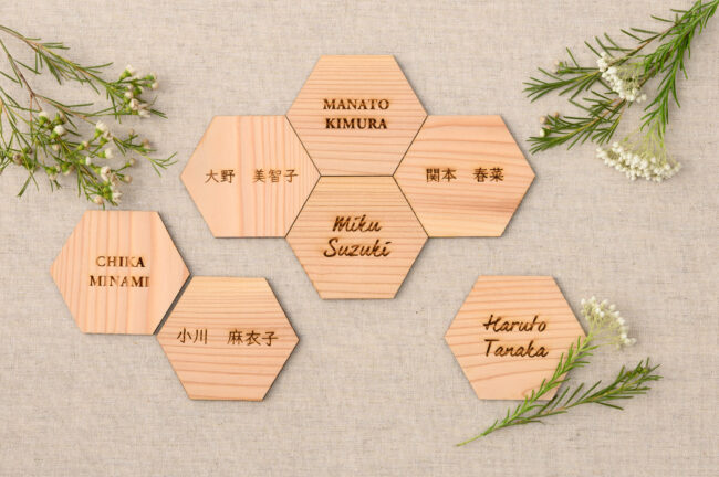 木製席札・結婚証明書・リングピローなど通販 | ウェディングアイテム